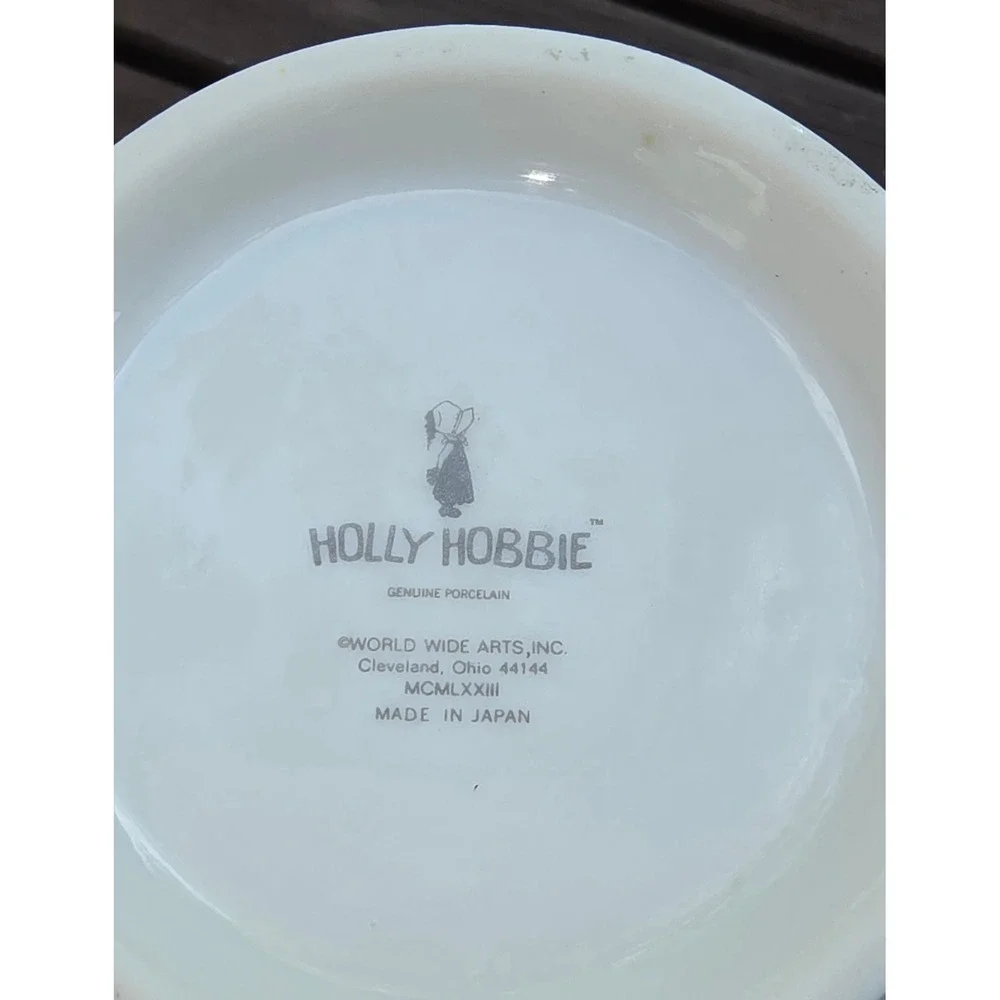 Holly Hobbie Vase Genuine Porcelain 
